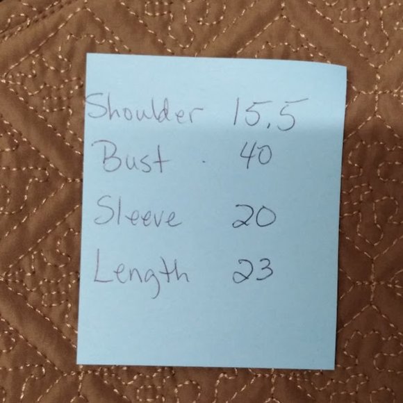 Requirements Medium Tan Quilted Snap‎ Business Casual Blazer Size Large - Picture 11 of 11